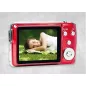  Fényképezőgép, kompakt, digitális, AGFAPHOTO "DC8200", piros