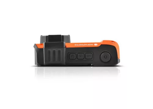 Fényképezőgép, digitális, vízálló, dupla kijelző, AGFAPHOTO Realishot "WP9500", narancs-fekete