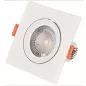 Avide LED panel Beépíthető 38° Négyzetes 7W WW 3000K