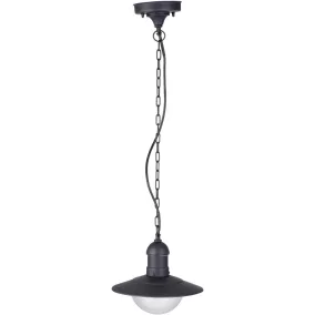   Avide kültéri függesztett lámpa Imperial 1xE27 IP44 fekete