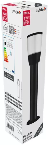 Avide kültéri álló lámpa Madrid E27 IP54 520mm