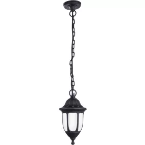 Avide Kültéri Függesztett Lámpa Mateo 1xE27 Fekete IP44