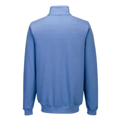 ESD antisztatikus cipzáras pulóver