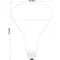 Avide Infra Izzó E27 100W Full Red