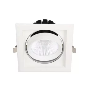   Avide LED mélysugárzó Négyzetes 1x30W IP20 2800lm 20° WW 3000K
