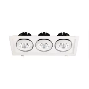   Avide LED Downlight Sein Négyzetes 3x30W IP20 8400lm 36° NW 4000K