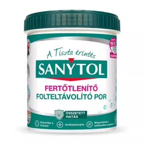 Sanytol Fertőtlenítő Folteltávolító por 450g