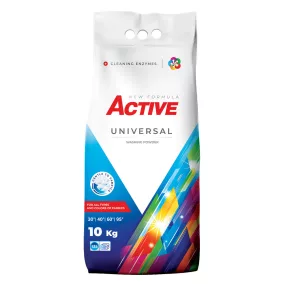 Active mosópor Universal zsákos 10kg (130 mosás)