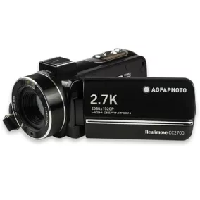   Videókamera + akkumulátor, 2,7K, AGFAPHOTO Realimove "CC2700-2"