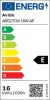 LED izzó, E27, gömb, A70, 16W, 1901lm, 6400K, AVIDE