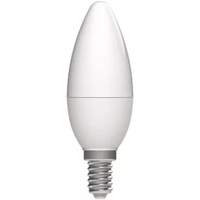 LED izzó, E14, gyertya, 4,5W, 470lm, 3000K, AVIDE
