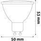 LED izzó, GU10 spot, 4W, 345lm, 3000K, AVIDE