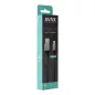   Töltőkábel, USB-A - lightning (Apple), 20W, 1,5 m, AVAX "CB314 Steel", acélszürke