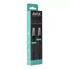 Töltőkábel, USB-C - Lightning, 27W, 1 m, AVAX "CB316 Glowy", fehér