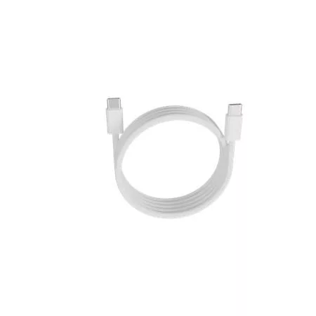 Töltőkábel, USB-C - USB-C, mágneses, 100W, 1 m, AVAX "CB610W Magnety", fehér