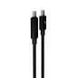   Töltőkábel, USB-C - USB-C, 60W, 1 m, AVAX "CB654 Pulsey", szürke