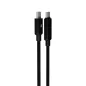   Töltőkábel, USB-C - USB-C, 60W, 1 m, AVAX "CB654 Pulsey", szürke