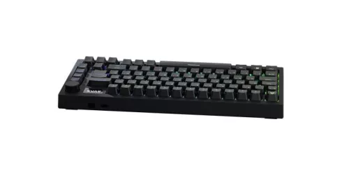 Billentyűzet, tri-mode kapcsolat, HUN, gaming, AVAX "GM02 PRO", fekete