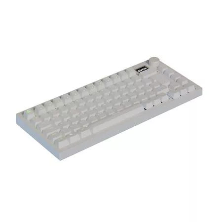Billentyűzet, tri-mode kapcsolat, HUN, gaming, AVAX "GM02 PRO", fehér