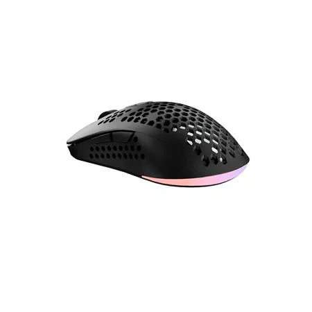 Egér, vezetékes, gaming, RGB, AVAX "LW01", fekete