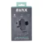   Autós töltő, vezeték nélküli, szellőzőrácsra, AVAX "WH600 Freely+", fekete