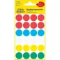   Etikett, 18 mm, kör, AVERY ZWECKFORM, 5 különböző szín, 96 etikett/csomag