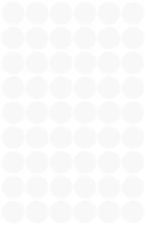 Etikett, 12 mm, kör, AVERY ZWECKFORM, fehér, 270 etikett/csomag