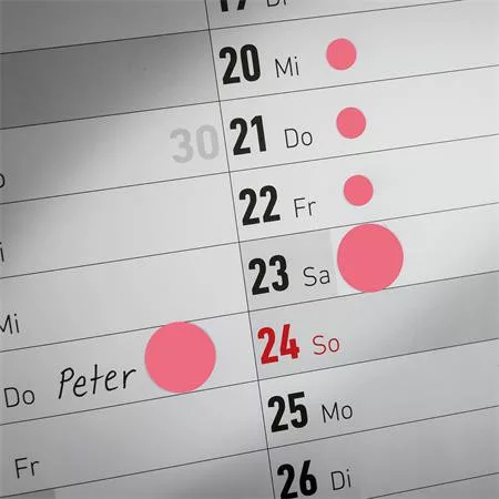 Etikett, 18 mm, kör, AVERY ZWECKFORM, neon piros, 96 etikett/csomag