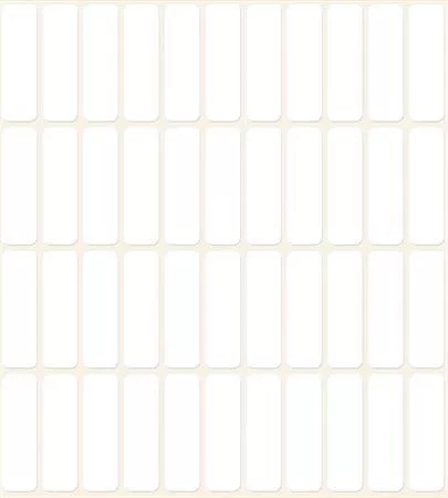 Etikett, 32x10 mm, kézzel írható, kerekített sarkú, AVERY ZWECKFORM, 1144 etikett/csomag