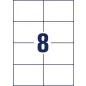   Etikett, univerzális, 105x74 mm, AVERY ZWECKFORM, 800 etikett/csomag