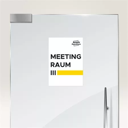 Etikett, univerzális, 210x297 mm, AVERY ZWECKFORM, 100 etikett/csomag