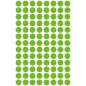   Etikett, 8 mm, kör, eltávolítható, AVERY ZWECKFORM, fűzöld, 416 etikett/csomag
