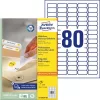 Etikett, univerzális, eltávolítható, 35,6x16,9 mm, AVERY ZWECKFORM, 8000 etikett/csomag