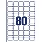   Etikett, univerzális, eltávolítható, 35,6x16,9 mm, AVERY ZWECKFORM, "Sparpack", 5200 etikett/csomag