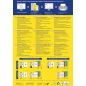   Iratrendező etikett, univerzális, 61x192 mm, AVERY ZWECKFORM, 400 etikett/csomag