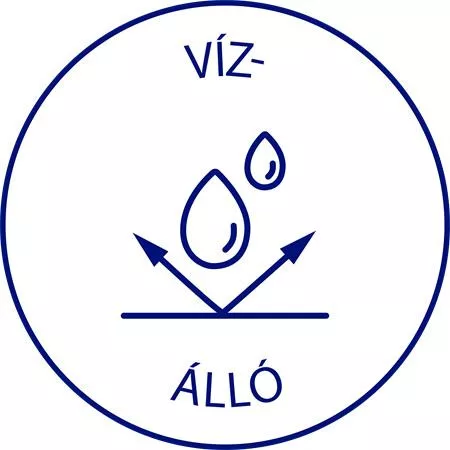 Etikett, 40 mm, kör, poliészter, AVERY ZWECKFORM, átlátszó, 600 etikett/csomag