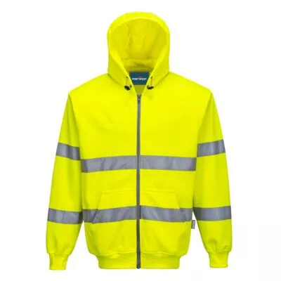 Hi-Vis zippzáros pulóver