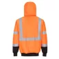 Hi-Vis kéttónusú kapucnis pulóver
