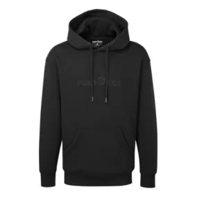 Portwest dombornyomott kapucnis pulóver
