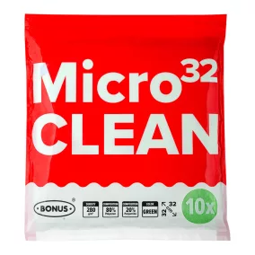   Bonus Mikroszálas univerzális kendő 32x32cm zöld 10 darabos