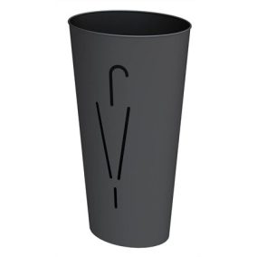 Esernyőtartó, fém, ALBA "Rainy", fekete