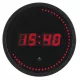 Falióra, LED kijelzős, 30 cm, ALBA "Horled", fekete