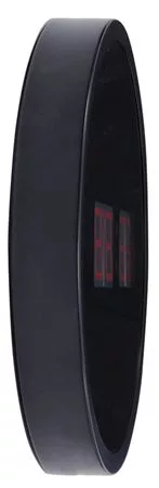 Falióra, LED kijelzős, 30 cm, ALBA "Horled", fekete