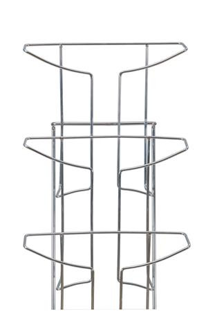 Katalógustartó, fali, A4, 21 rekeszes, ALBA, ezüst