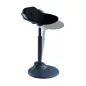   Ülő/álló szék, ergonomikus, ALBA "Flexy", fekete
