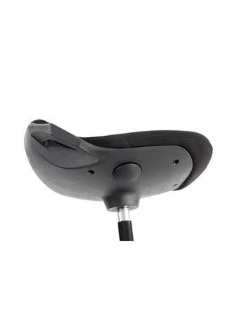 Ülő/álló szék, ergonomikus, ALBA "Flexy", fekete