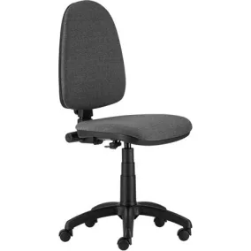   Irodai forgószék, szövetborítás, fekete lábkereszt, "Megane", fekete-szürke