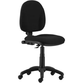   Irodai forgószék, szövetborítás, fekete lábkereszt, "1040 MEK", fekete