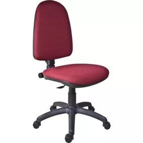   Irodai forgószék, szövetborítás, fekete lábkereszt, Megane, bordó