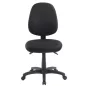   Irodai forgószék, szövetborítás, fekete lábkereszt, MAYAH "Matrix II Plus", fekete